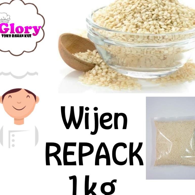 

Wijen Putih Repa 1Kgwijen Bersih