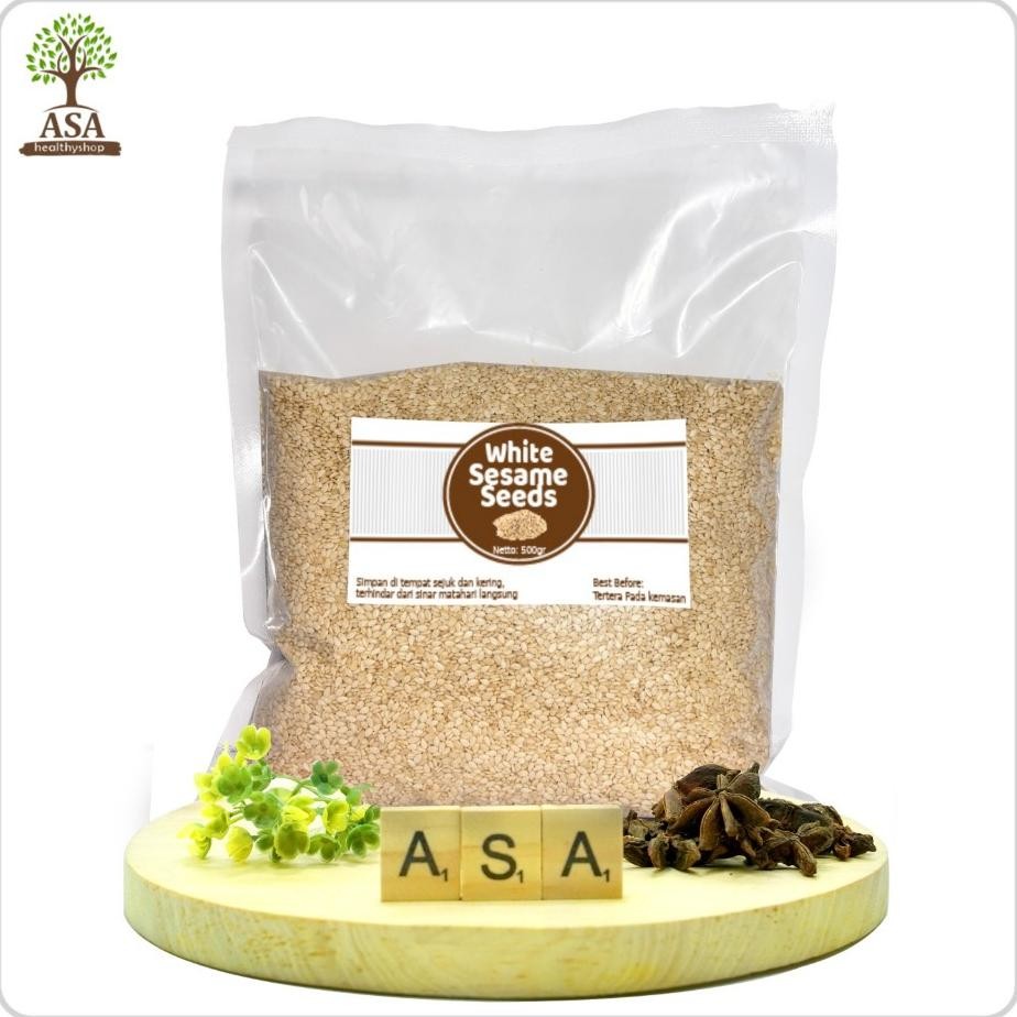 

White Sesame Seed Gram Wijen Putih