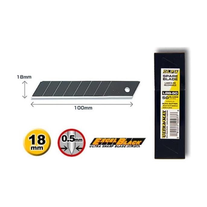 

Promo! Pisau Refill Blade Olfa Lbb-50 Untuk Cutter Olfa Heavy Duty