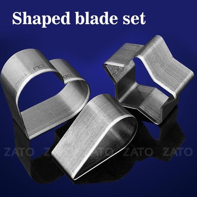 

Shape Blade Punch Template - Leather Tools - Zato