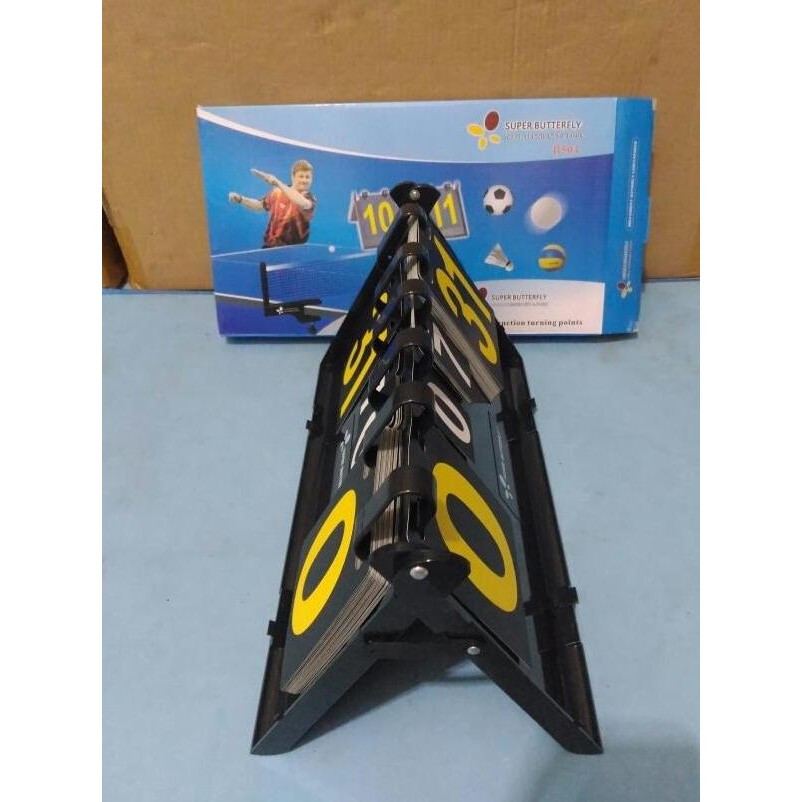 Sale Scoreboard Super Butterfly Papan Skor Badminton Manual Original