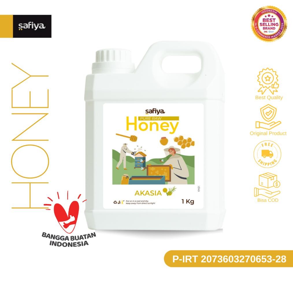 

(Terbaru) Safiya Madu Murni Akasia 1 Kg Raw Honey (Terlaris)