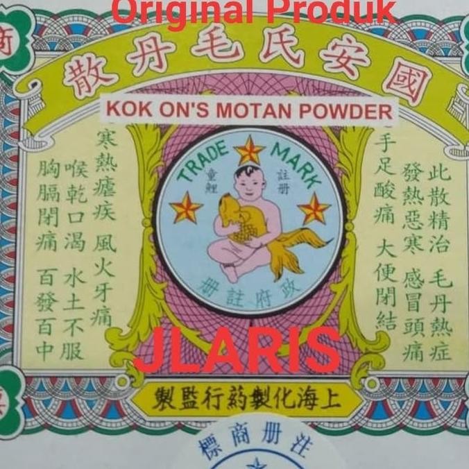 Sale! Kok On'S Motan Powder Asli Malaysia Obat Demam Pilek Flu