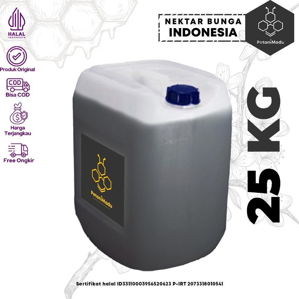 

(Terbaru) GROSIR | 25 KG - Madu Asli Murni Original Raw Honey 100% (Terlaris)
