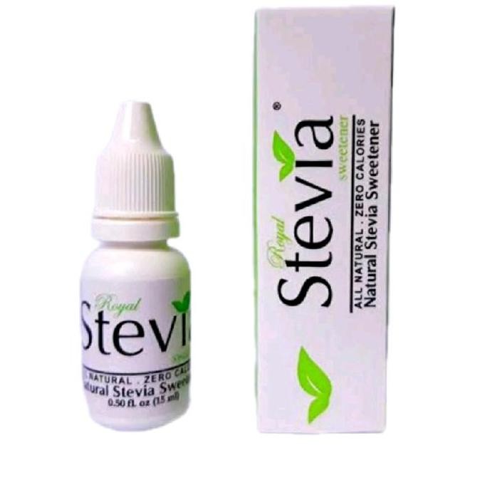 

Baru Sweetener Stevia Tetes 15ml - Pemanis Alami Nol Kalori Pengganti Gula