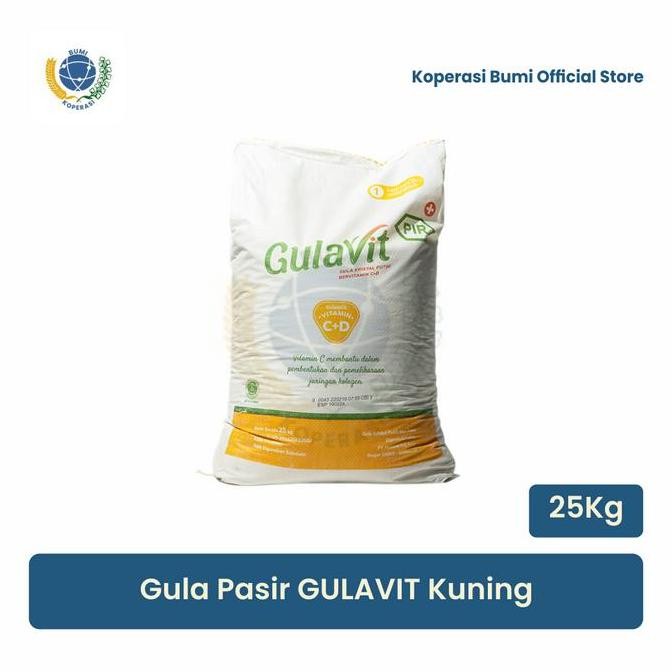 

Baru Gula Pasir Gulavit 25Kg - Gula Kristal Putih Kemasan Karung Industri
