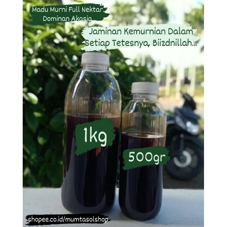 

(Terbaru) Madu Akasia 500gr Madu Hutan Murni Full Nektar Tanpa Campuran Raw Honey (Terlaris)