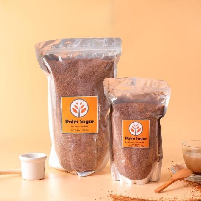 

Baru Gula Aren Bubuk Organik 1kg + 250gr - Palm Sugar Grade A+ Export Quality