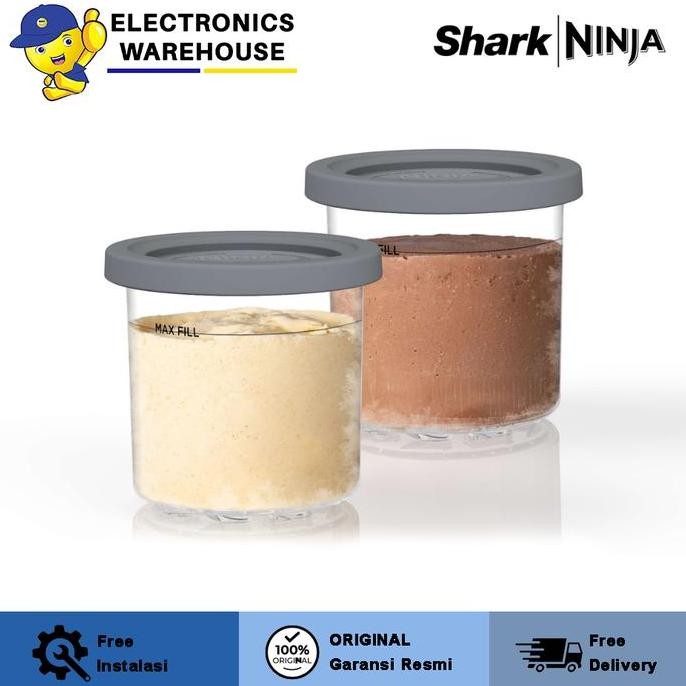 

Ninja Creami Replacement Tubs 470ml Ninja Ice Cream Tub