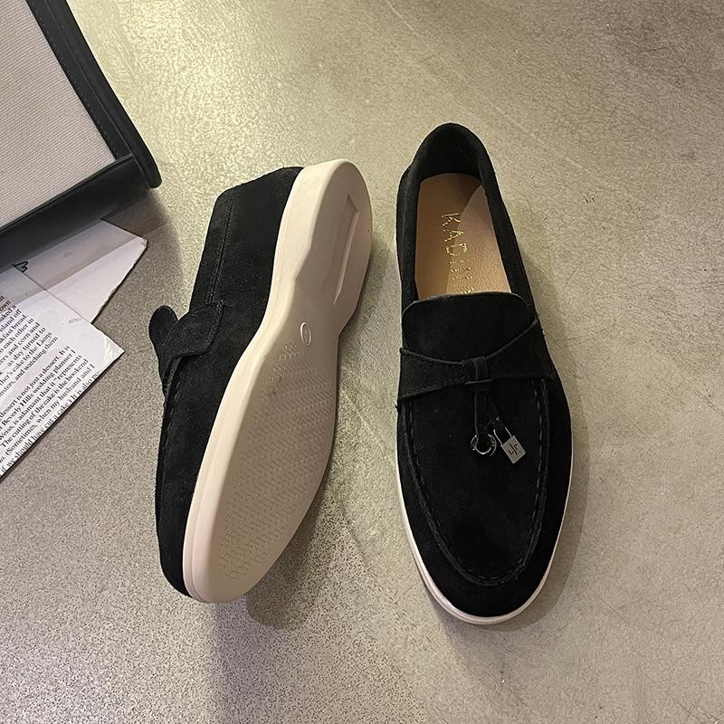 Uw Sepatu Pantofel Hitam Loafers Flat Cod Wanita Korean Style Kekinian Premium Import Cina Hitam Fas