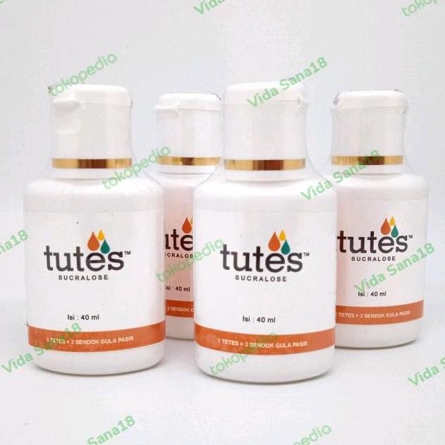 

Baru Tutes Sucralose 40ml Pemanis Pengganti Gula Rendah Kalori