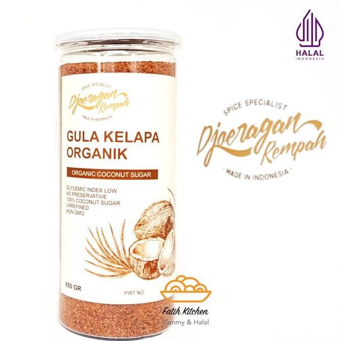 

Baru Djoeragan Rempah Gula Kelapa Organik Bubuk Coconut Sugar