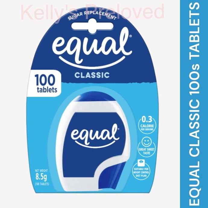 

Baru Equal Classic Sweetener Tablet - Pemanis Nol Kalori Pengganti Gula