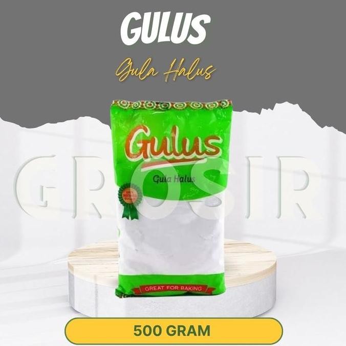 

Baru Gula Halus Gulus 500g - Gula Bubuk Untuk Bahan Dasar Kue & Minuman