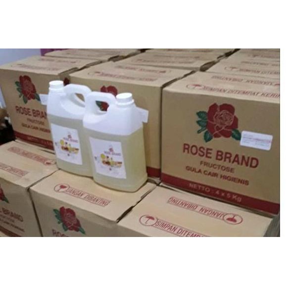 

Baru Gula Cair Rosebrand 1 Karton - Gula Fruktosa Cair untuk Minuman