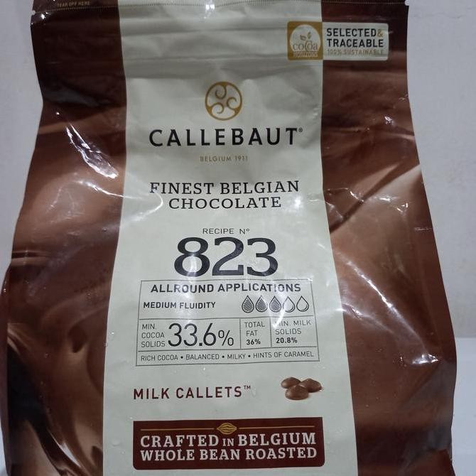 

Baru Callebaut 823 Coklat Susu 33% 200gr - Cokelat Belgia Premium
