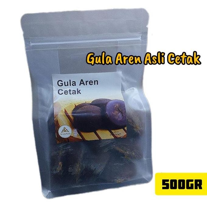 

Baru Gula Aren Cetak 500Gr Arenesa - Palm Sugar Premium Organik