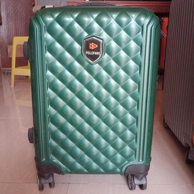 Koper Import Suitcase Kokoh Anti Pecah Koper Pink Lover 24 Inch