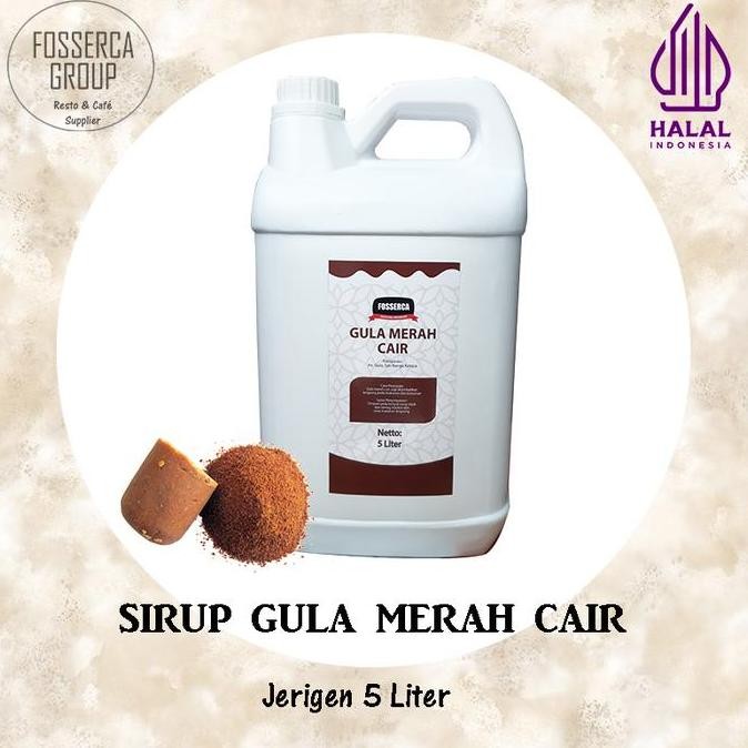 

Baru Gula Merah Aren Cair / Gula Jawa Cair 5 Liter Asli