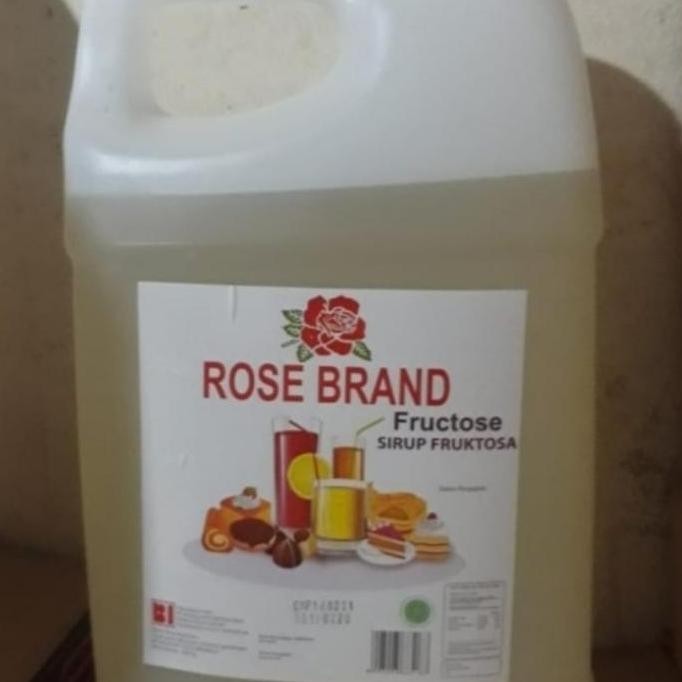 

Baru Gula Cair Fruktosa Rose Brand Jerigen - Simple Syrup untuk Minuman