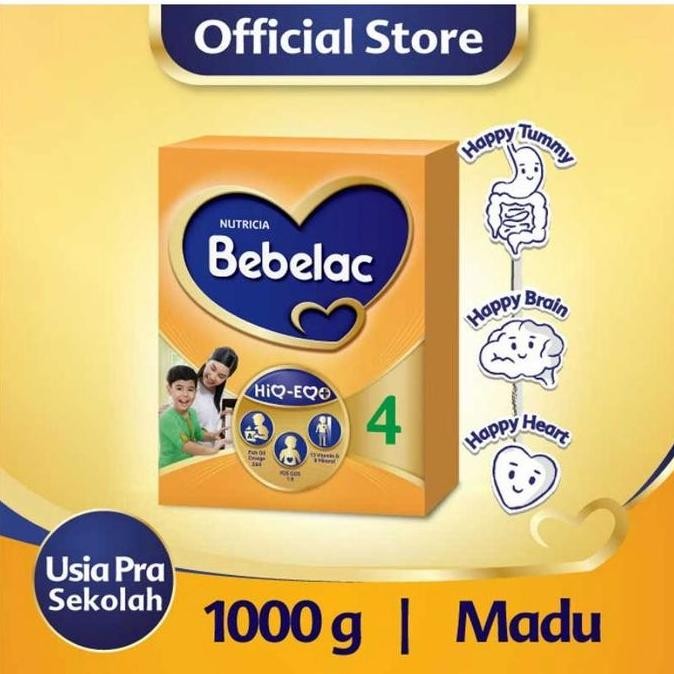 

Sale Bebelac 4 Susu Pertumbuhan Anak 3-5 Tahun Madu 1 Kg