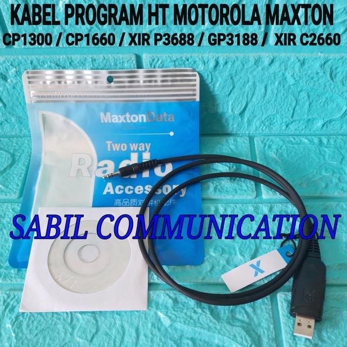Promo Kabel Program Ht Motorola Cp1660 Cp1300 Gp3188 Xir P3688 Kabel Cp 1660