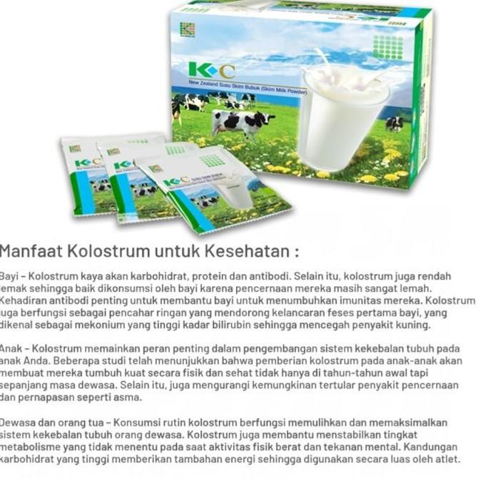 

Murah Susu Skim Bubuk Kc Susu Kolostrum Original K Link
