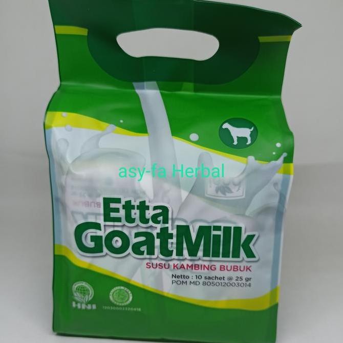 

Promo Susu Kambing Bubuk Original Isi 10 Sachet