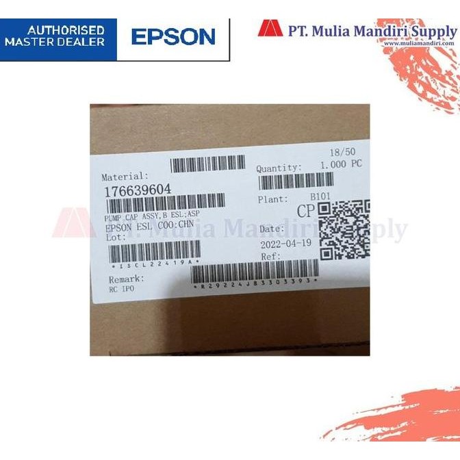 Promo 1766396 - Pump Cap Assy Sl D700/ D830