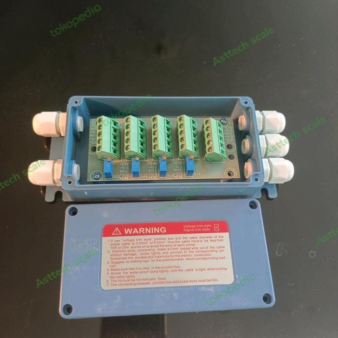 Junction Box Timbangan 4 Hole / Junction Box Timbangan 4 Loadcell