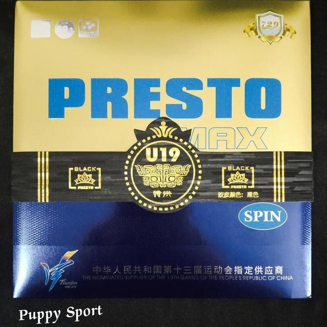 Friendship 729 Presto Max Spin