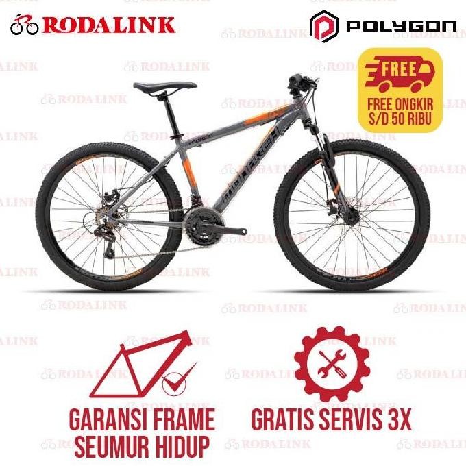 Polygon Sepeda Gunung MTB Monarch M3 26" KS