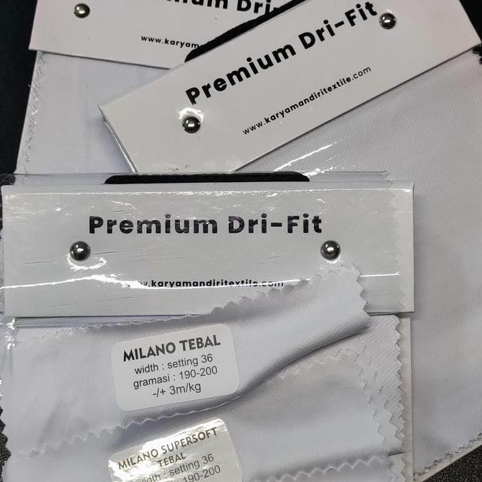 Katalog Kain Dri-Fit Premium Katalog Polyester Dryfit Kualitas Terbaik Harga Termurah