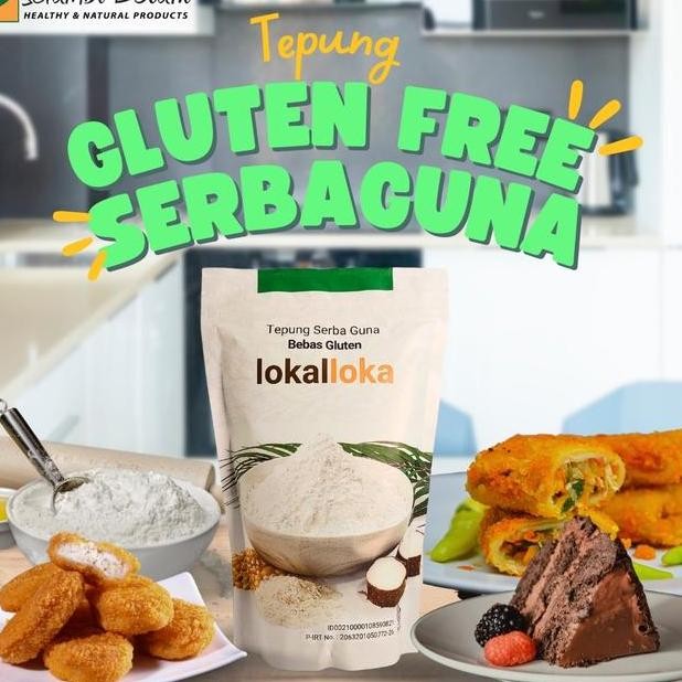 

Tepung Bumbu Serbaguna Gluten Free Lokalloka