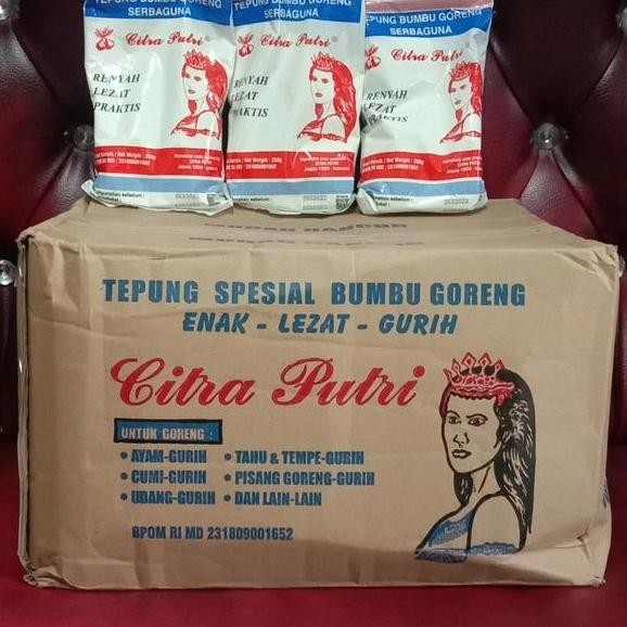 

Tepung Bumbu Serbagunacitra Putri 1Dus