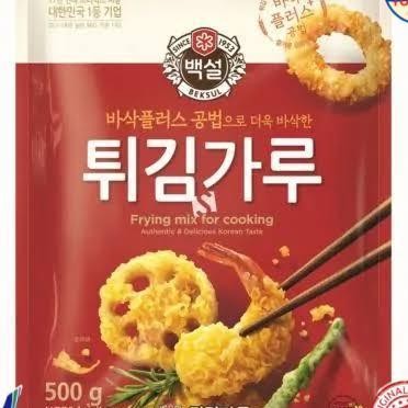 

Cj Beksul Tepung Bumbu Frying Mix Gram Crispy Tempura