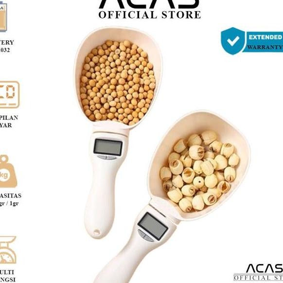 

Acas Qz 807 Timbangan Sendok Ukur 800Gr 1Gr Takar Tepung Susu Kacang Kopi Bumbu Pengukur Lcd 800Gram Dital Spoon Scale Mini 800 Gr 1 Gr