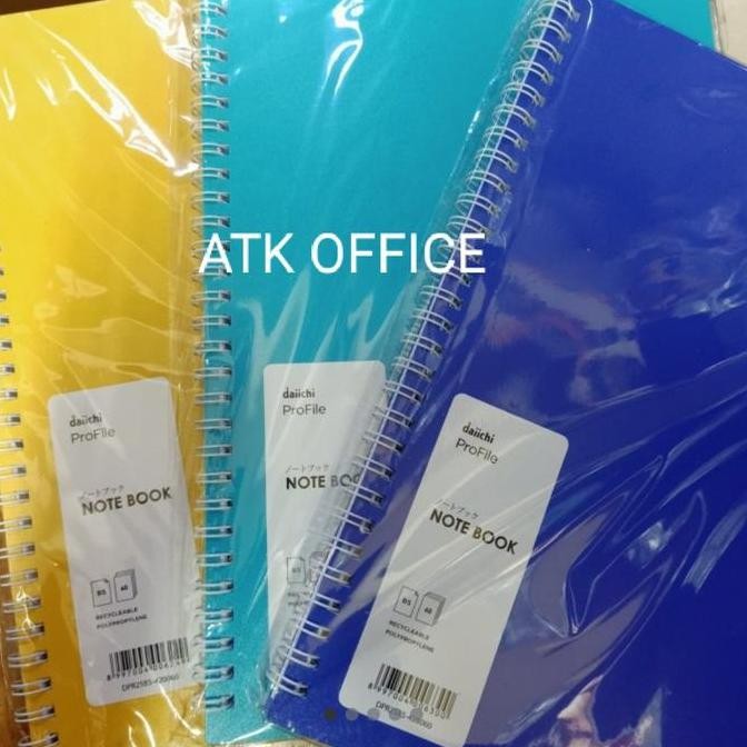 

Tersedia Buku Note Ring B5 Daichi Notebook Ringbound Ukuran B5