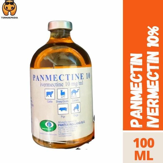 TERBARU INVERMECTIN 100ML OBAT CACING & PARASIT PANMECTIN PANTEX HOLLAND 10%