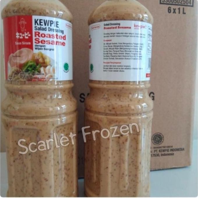 

Tersedia Kewpie Salad Dressing Mayonnaise Sesame Oil | Mayonaise Wijen Sangrai