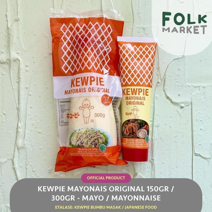 

Tersedia Kewpie Mayonnaise Original 150gr / 300gr - Saus Mayo Jepang Refill Kecil