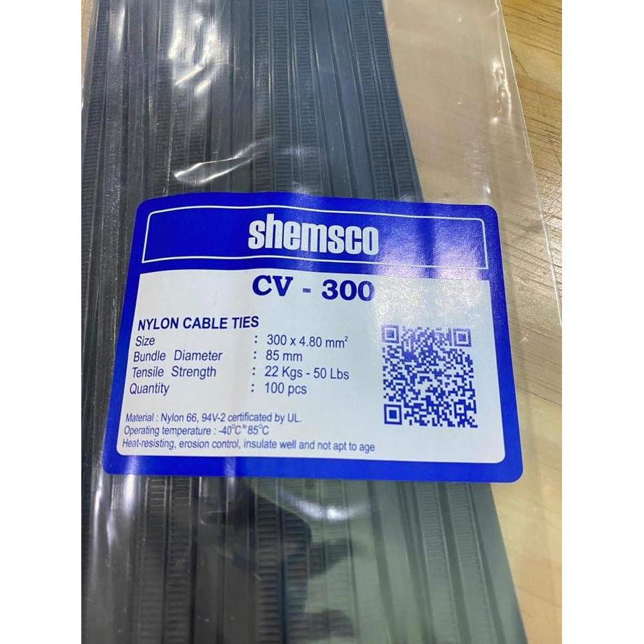 

Diskon! Cable Ties 30cm x 3.6mm - Isi 100pcs Cable Ties Serbaguna Warna Hitam