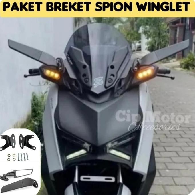 Breket Spion New Xmax Connected 2023 Paket Spion Winglet New Xmax