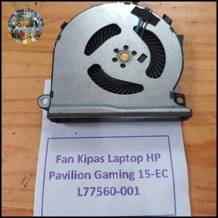 Fan Kipas Laptop HP Pavilion Gaming 15-EC L77560-001