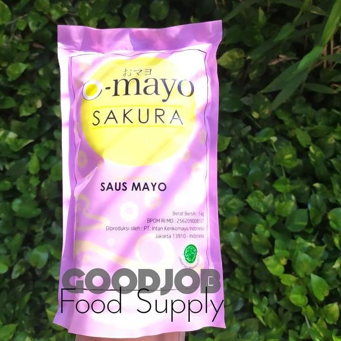 

Tersedia Omayo Sakura Japanese Mayo 1kg - Saus Mayonnaise Jepang Halal