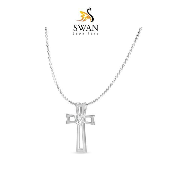 Liontin Berlian Salib IMPD868273