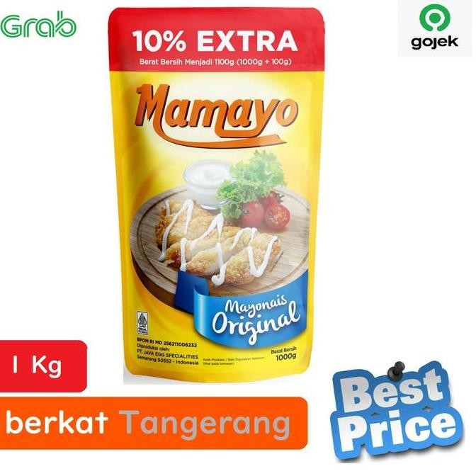 

Tersedia Mamayo Mayonaise Original 1kg