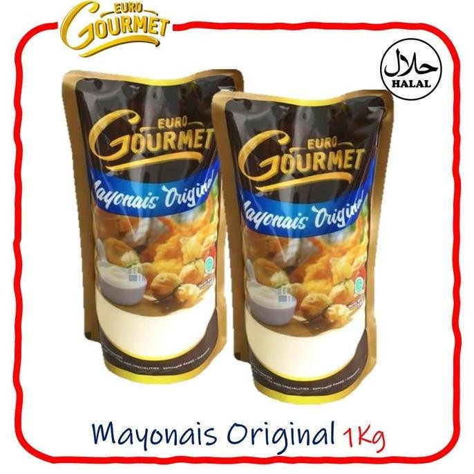 

Tersedia Euro Gourmet Mayo 1kg Saus Mayonais Premium