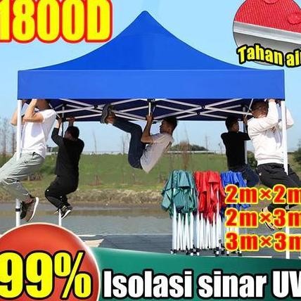 PROMO  Tidak buruk selama 20 tahun Terpal Tenda Atap Tenda Lipat AtapTenda Lipat kain tenda 3x3/2x2/