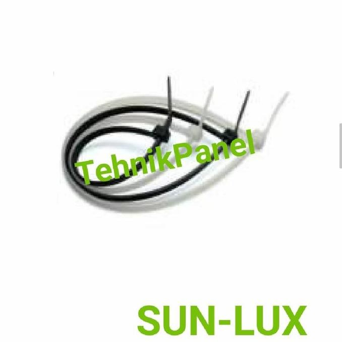 

Diskon! Cable Ties 20cm / 200cm 3.6mm/4.8mm Putih/Hitam SUN-LUX - Tali Tis